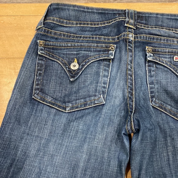 Hudson Flap Pocket Raw Hem Cropped 29 Waist - Picture 8 of 8